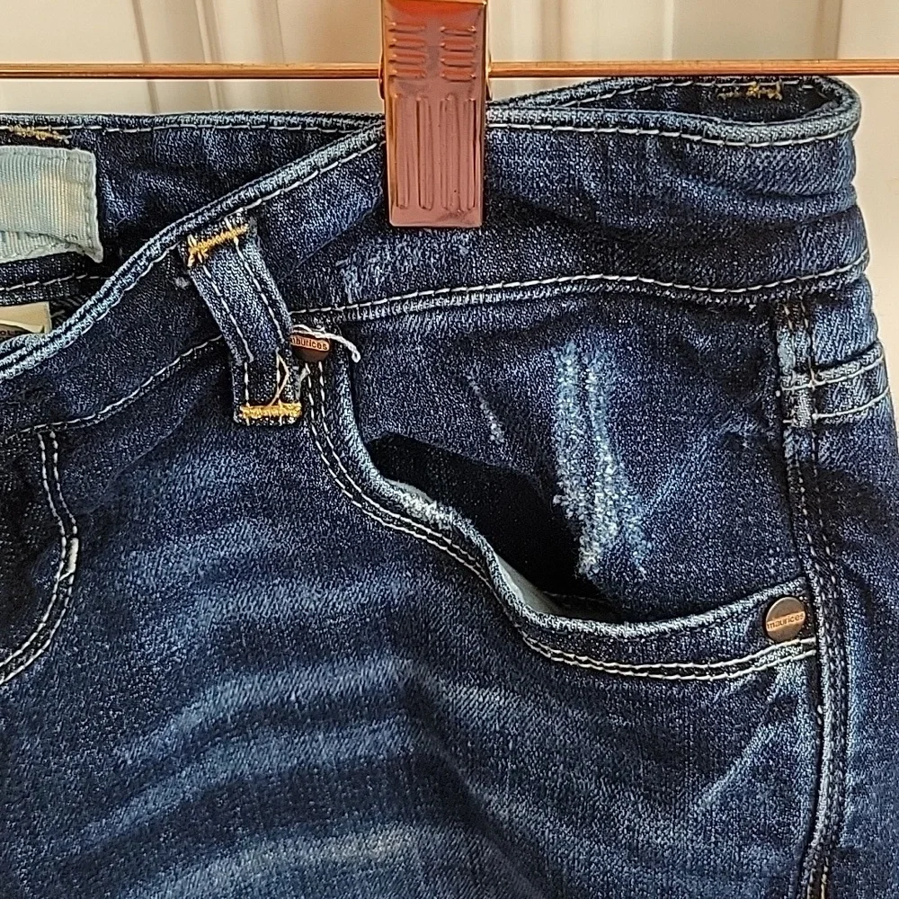 Maurice’s Jean Shorts size 3/4 - Picture 4 of 5